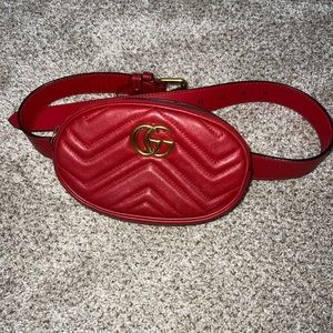 Gucci marmont belt bag